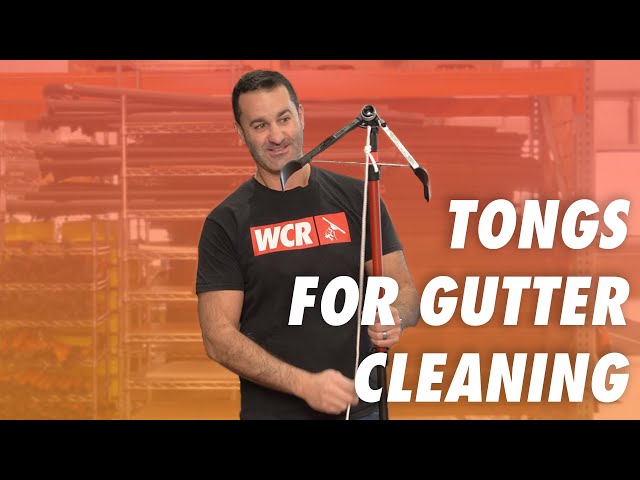 Tongs for Gutter Cleaning!