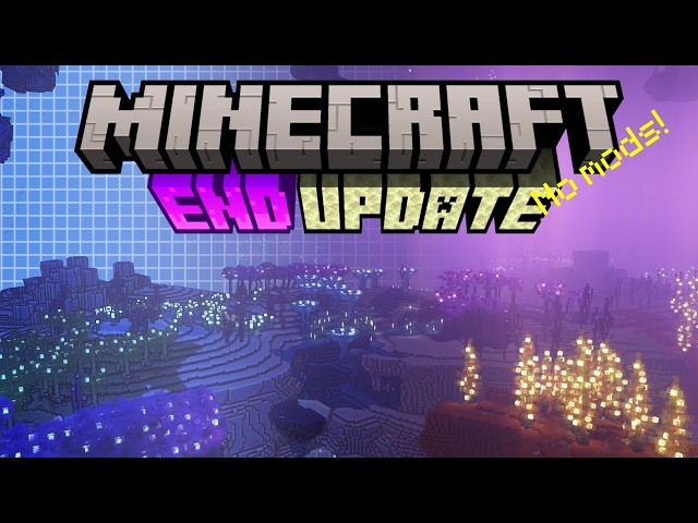 Making a Minecraft End Update with ONLY Command blocks!