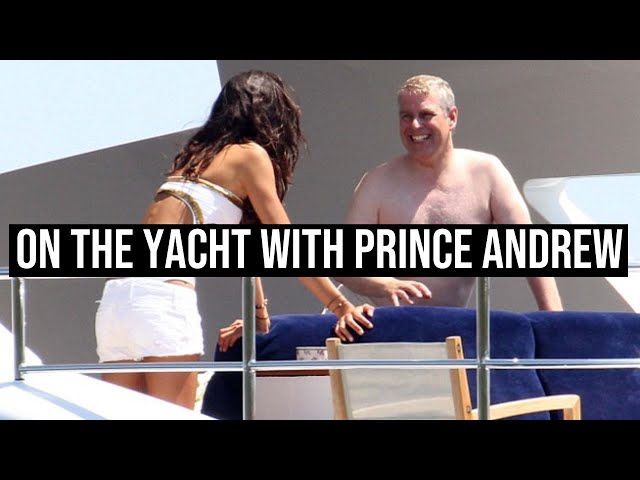 On the Yacht With Prince Andrew (Meghan Markle)