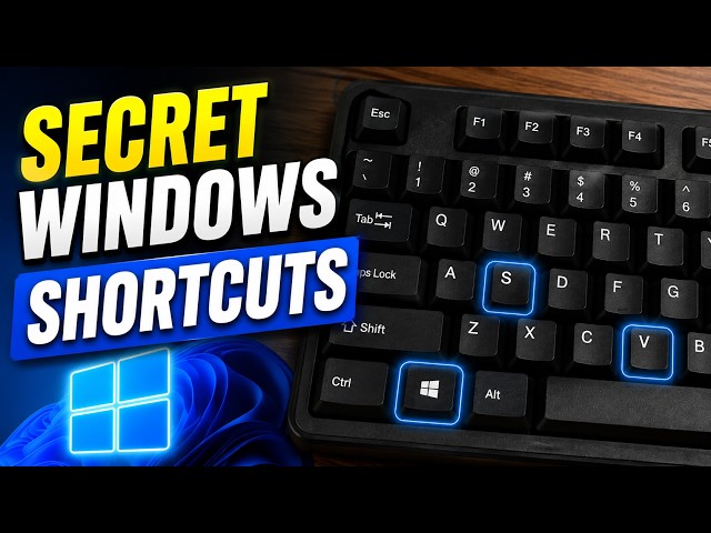 Secret Windows Keyboard Shortcuts You’ll LOVE! 🤯
