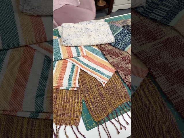 How we finally finished these woven pieces #weaving #collaboration #craft