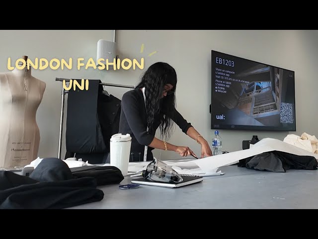 finals week @ fashion uni... no sleep