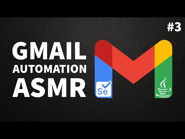 ASMR Coding for Sleep | Automate Gmail Account Creation | Selenium + Java | No Talking (Ep. 3)