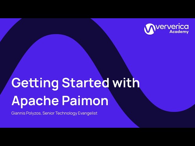Getting Started with Apache Paimon.
