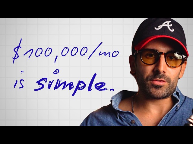 the EXACT path to $100k/m (without funnels or sales calls)