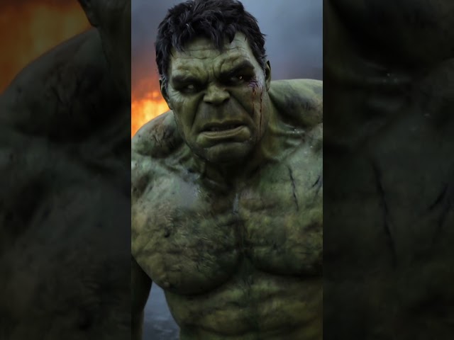 Hulk Carries The Thing through the battlefield