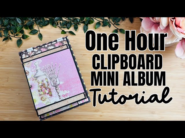 Mini Album in One Hour!! | One Hour Crafting Ep. 33