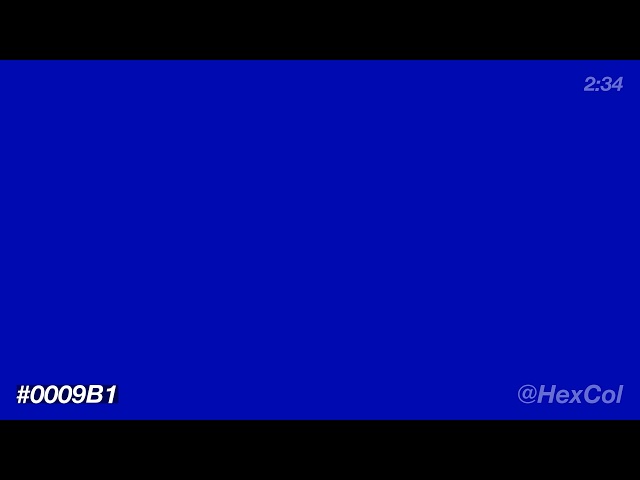 What does #0009B1 - Vivid Frosty Beige Rain look like? | Color Code Preview