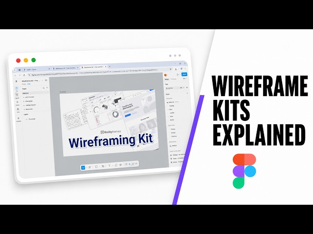 How to Use Figma Wireframe Kits (Start with Structure)