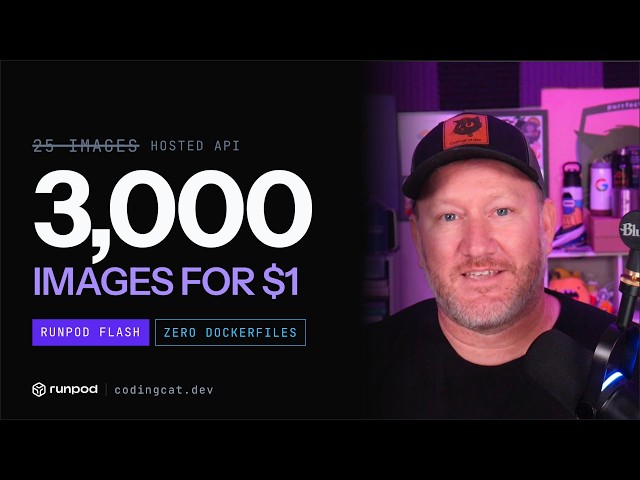 3,000 AI Images for $1: How I Built a Dockerless Serverless SaaS