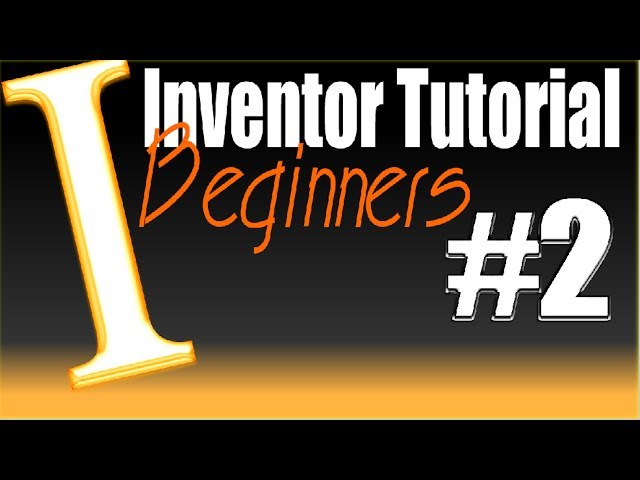 2- Autodesk Inventor Beginner Tutorial: Interface /Start Part/ Units