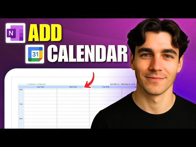 How to Add Calendar in OneNote (Tutorial 2026)