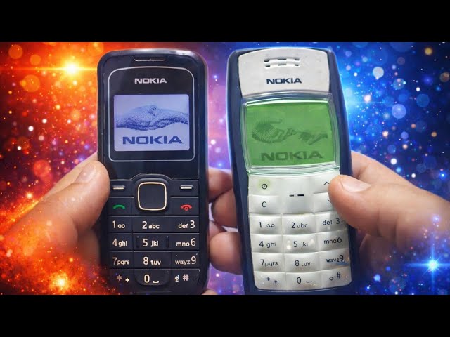 Nokia 1202 vs Nokia 1100 Display 😍😍 #nokia #mobile #retro #vintage