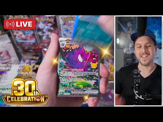 🔴 CRAZY PULLS from 30th Celebration ETB & Loose Packs! (Pokémon Rip & Ship 09.28.26)