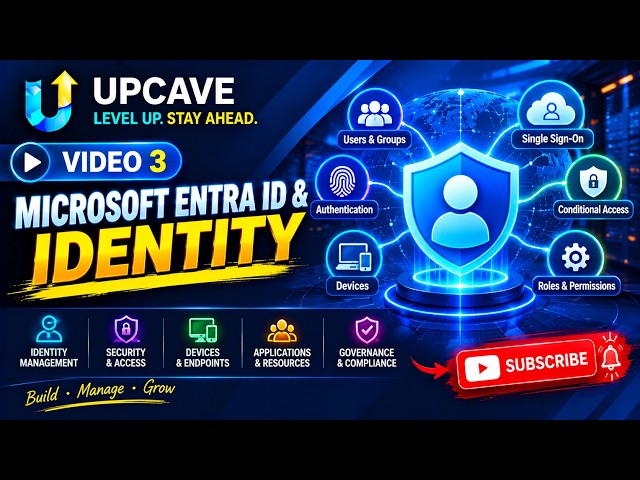Video 3 — Microsoft Entra ID & Identity - Microsoft Azure Course - UPCAVE