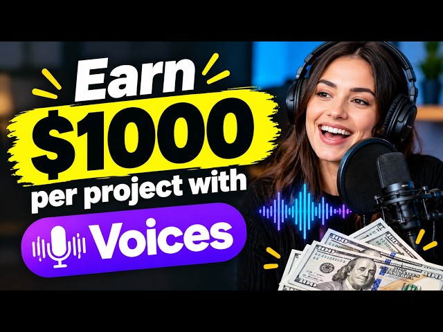 How To Make Money With Voices (Beginner Walkthrough & Guide)
