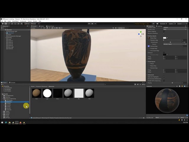Intro to VR Building a Museum - August 17 2021