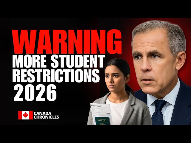 WARNING: Canada Confirms More Student Restrictions in 2026 | Study Permit Rules Explained