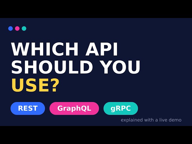 REST vs GraphQL vs gRPC — Which One Should You Actually Use?