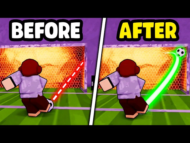 How To CURVE SHOT in Illegal Soccer (Roblox)