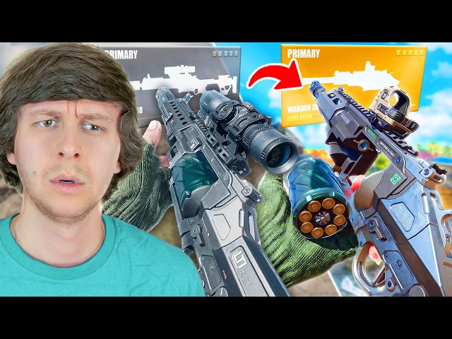 I turned the WORST SNIPER into a pistol in Warzone