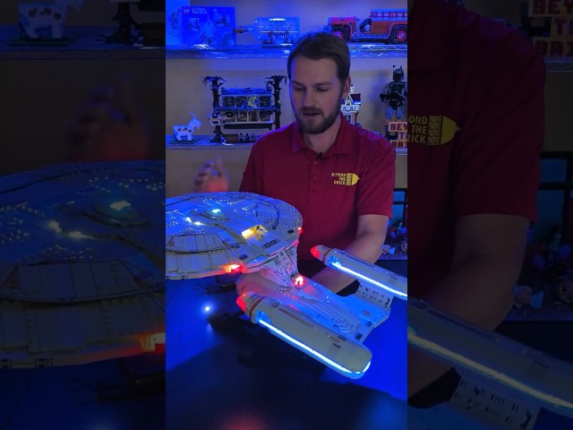 Light Me Up, Scotty! We gave the LEGO USS Enterprise a big upgrade from Light My Bricks