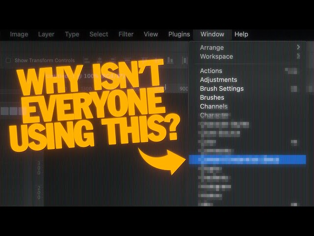Save Hours With This Hidden Photoshop Feature!