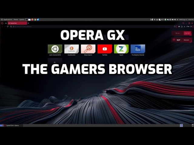 Opera GX: The Gamers Browser