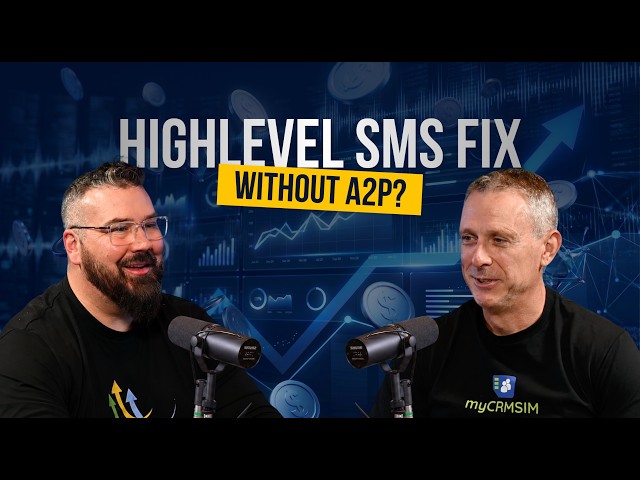 HighLevel SMS Alternative | Gary Capps on A2P, iMessage, and myCRMSIM