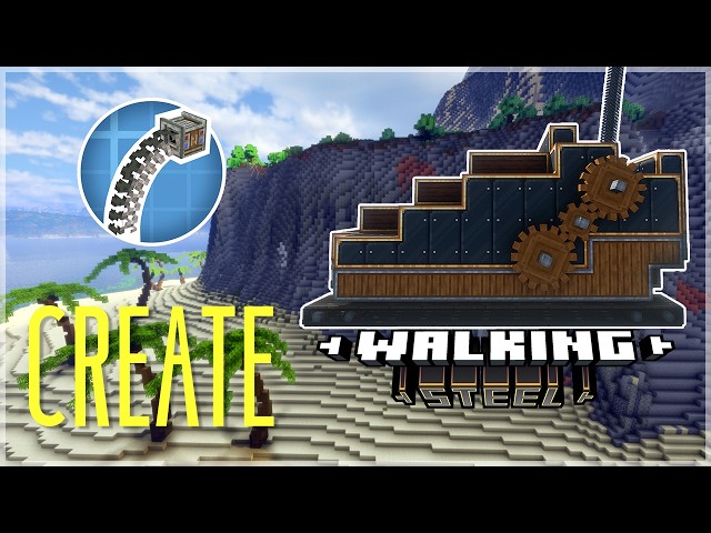 This Create Aeronautics Addon Gives Your Contraptions LEGS | Walking Steel