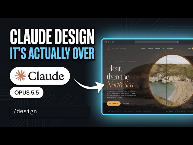 Claude Design V2.0 + Opus 5.5 = $10,000 Websites INSTANTLY