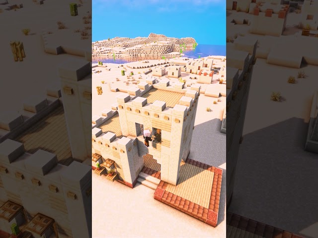 Desert House Minecraft Build #minecraft