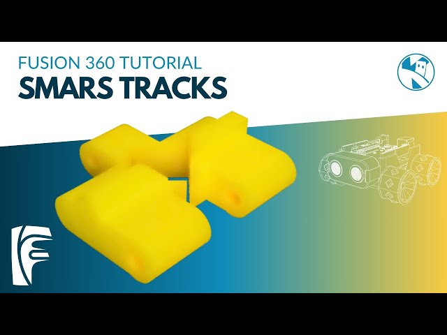 SMARS Fusion 360 Design - Tracks