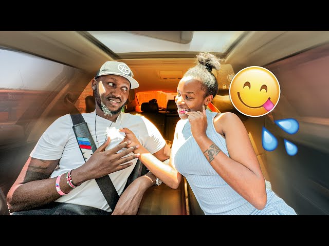 Telling My Boyfriend "I'M W€T" While He's Driving To See His Reaction! *MUST WATCH*