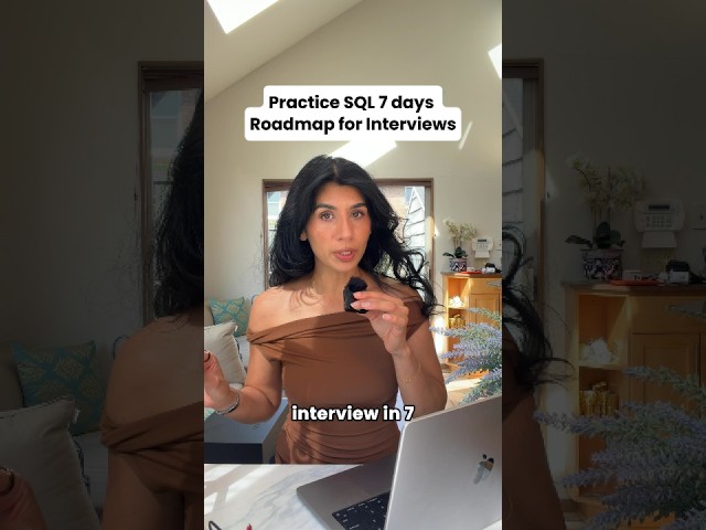 7-Day SQL Interview Prep Roadmap