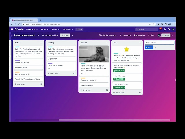 Trello Guide for Team Leads: Boards Advanced