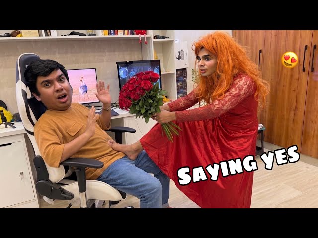 Saying Yes To Waleed  😂