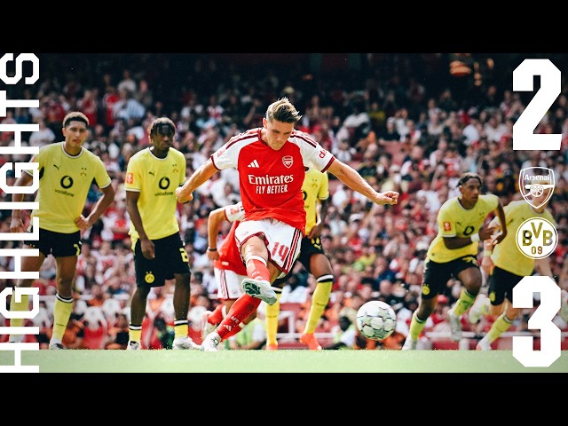HIGHLIGHTS | Arsenal vs Borussia Dortmund (2-3) | An important pre-season workout | Emirates Cup
