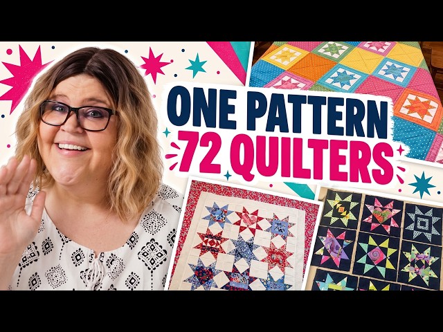 Same Pattern, Same Start… Totally Different Quilts 😍 Sew along Results