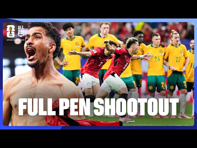 FULL Penalty Shootout | Australia v Egypt | FIFA World Cup 2026