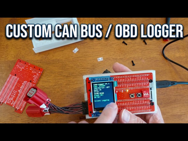 My CAN Bus Logger - Teardown and Functionality Overview