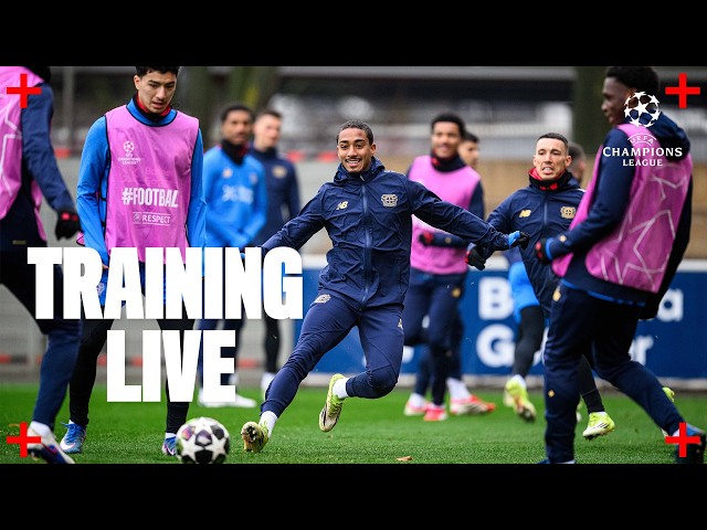 Abschlusstraining vor Bayer 04 Leverkusen 🆚 Olympiakos Piräus | Champions League Play-offs (re-live)