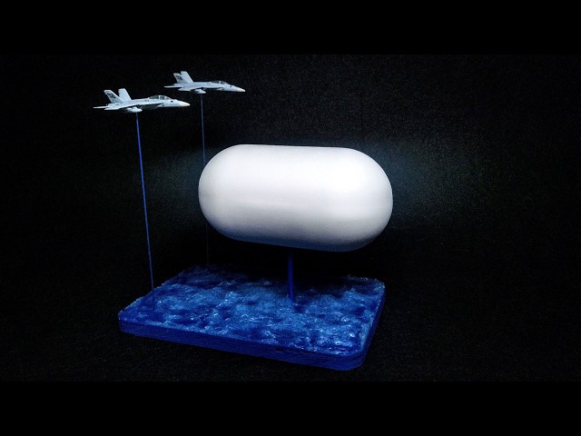 UAP or UFO? Building Tasman Models "Tic-Tac" Encounter model kit
