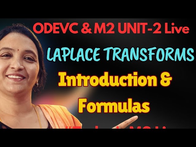 Rama Reddy Maths Academy is live #LaplaceTransforms #M2R25Live #M2R23Live #M3R20 #M2R22 #M4R25#M2IMP