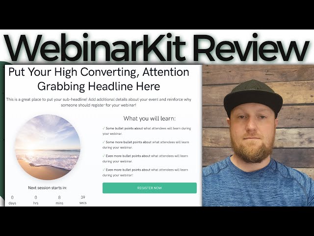 WebinarKit Review: Automated Webinar Sales Funnels