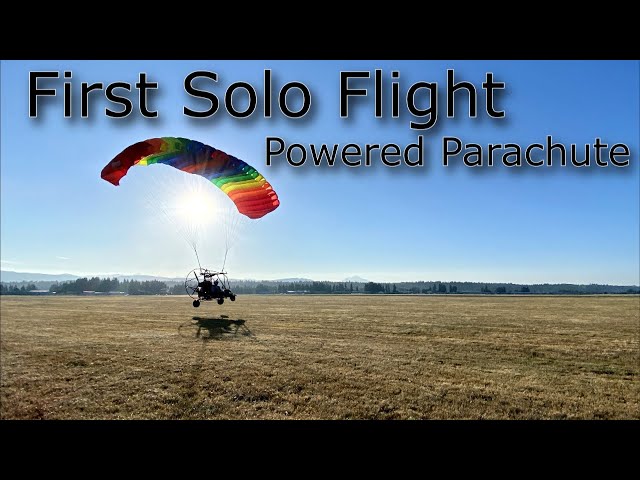 First Solo Flight | Powered Parachute - Arlington, WA (AWO)