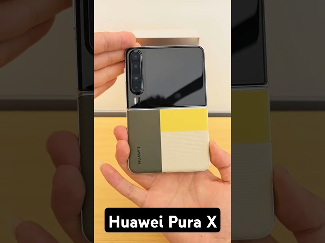 Huawei Pura X Unboxing #PuraX #Huawei #unboxing