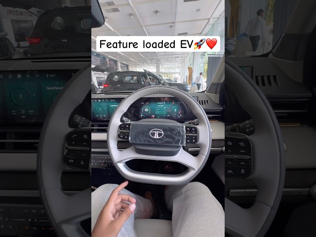Tata me puri market khatam kardi💪 Check this out Tata Sierra EV feature loaded SUV #sierra #trending