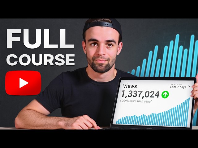How To Start A YouTube Channel In 2026 | Full Course (12hrs)
