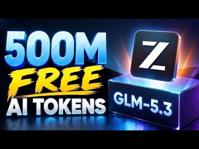 Access GLM-5.3 Free: Get 500M Tokens + Unlimited Use